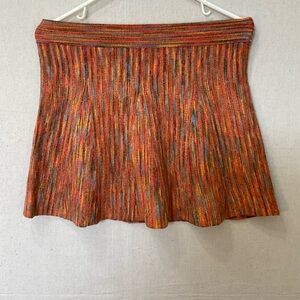 Kerisma Multicolour Knit Mini Skirt- size medium